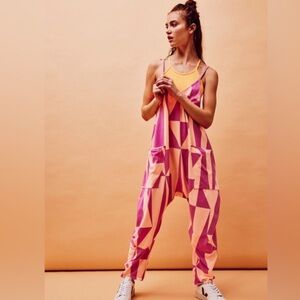 Free People Movement Hot Shot Onesie - Pink